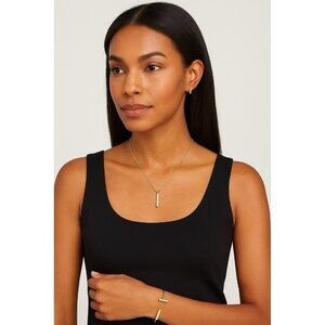 Minicci Gold-Tone Bar Rhinestone 3-Piece Jewelry Set – New